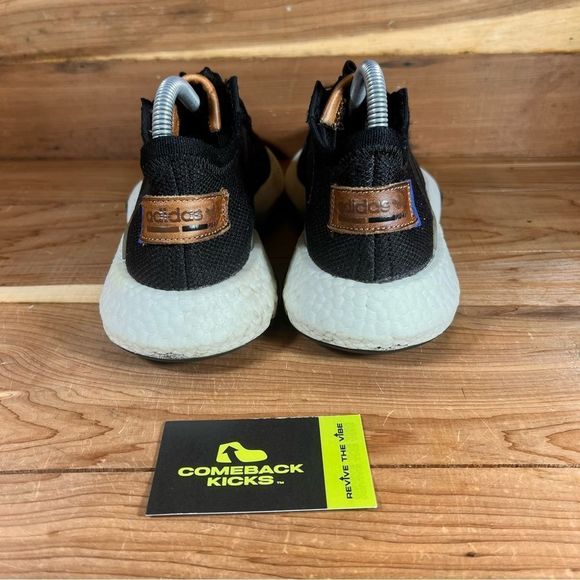 Adidas POD S3.1 Core Originals Womens Sneakers Shoes Black Black Brown Size 6.5 - Picture 4 of 8